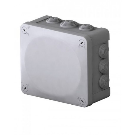 CAJA ESTANCAS IP 55 175 X 150 X 80 CON CONOS Y TAPA CON TORNILLOS | ROYER