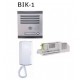 KIT DE INTERFON FRENTE DE EMPOTRAR 1 TEL INTEC