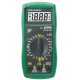 MULTÍMETRO 600V VOLT AC/DC, CORRIENTE AC/DC, TEMPERATURA, COMPROBADOR DE PILAS