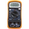 MULTIMETRO DIGITAL , CAT II 500V, , 500V DC/AC, CORRIENTE DC 5 A, MEDIDOR DE TEMPERATURA, 10  TEMPER