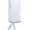 TELEFONO DISEÑO BOT DE PARED DE UN BOTON CON PULSADOR (COLGADOR) EN EL AUDICULAR INTEC