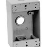 CAJA RECTANGULAR DE ALUMINO PARA USO INTEMPERIE DE 1/2″”””, MCA. CHD.