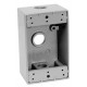 CAJA RECTANGULAR DE ALUMINO PARA USO INTEMPERIE DE 3/4″”””, MCA. CHD.