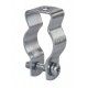 CLIP TIPO O 1 1/4 PARA CONDUIT EMT O IMC PARA VARILLA ROSCADA DE 1/4 Y 3/8 DE ACERO ELECTROGALVANIZA