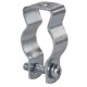 CLIP TIPO O DE 1/2 PARA CONDUIT EMT O IMC PARA VARILLA ROSCADA DE 1/4 Y 3/8 DE ACERO ELECTROGALVANI