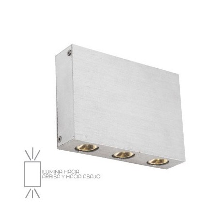 Colina I | EXTERIOR MUROS LED 6W100-240V3000K | Tecnolite