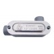 CONDULET SERIE 3 DE ALUMINIO LIBRE DE COBRE, FORMA LR-43 DE 1 1/4″”””, CROUSE HINDS DOMEX