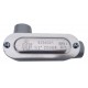 CONDULET SERIE 3 TIPO LL CON TAPA DE 13MM (1/2) CROUSE HINDS DOMEX