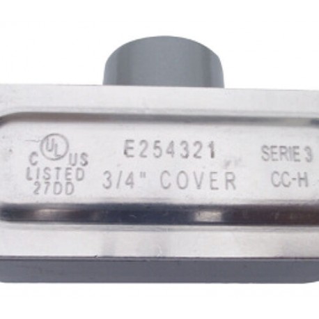 CONDULET SERIE 3 TIPO T CON TAPA DE 13MM (1/2) CROUSE HINDS DOMEX