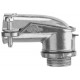 CONECTOR CURVO PARA TUBO FLEXIBLE DE 25MM (1) MCA. CCH